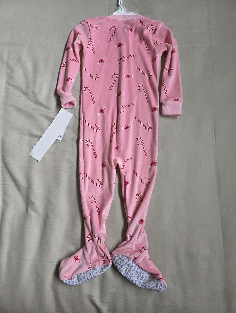 Carters Footed Pink Christmas Sleeper Girls 18 Months